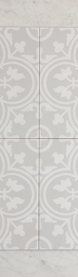 TileCloud TILE Dural Grey Encaustic Look Tile