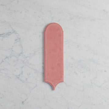Fitzroy Gloss Mixed Pink Feather Tile