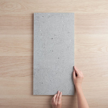 Hamilton Matte Grey Concrete Look Tile