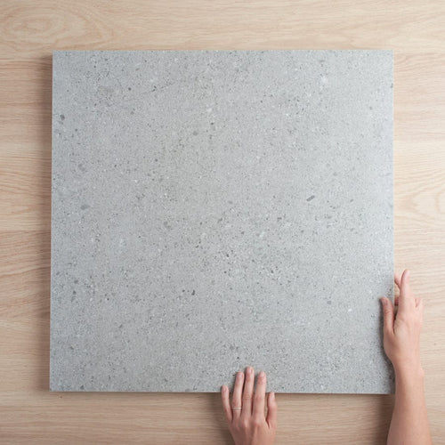 Hamilton Matte Grey Concrete Look Tile