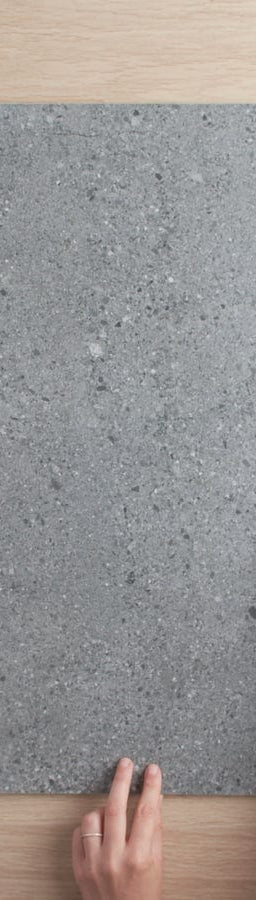 TileCloud TILE Hamilton Matte Charcoal Concrete Look Tile