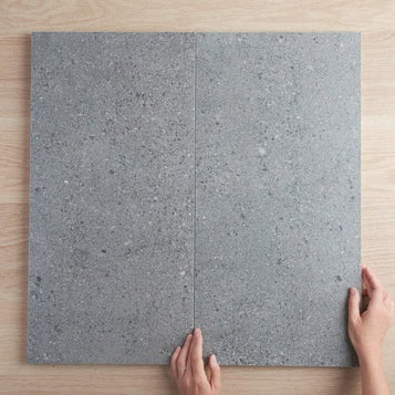 Hamilton Matte Charcoal Concrete Look Tile