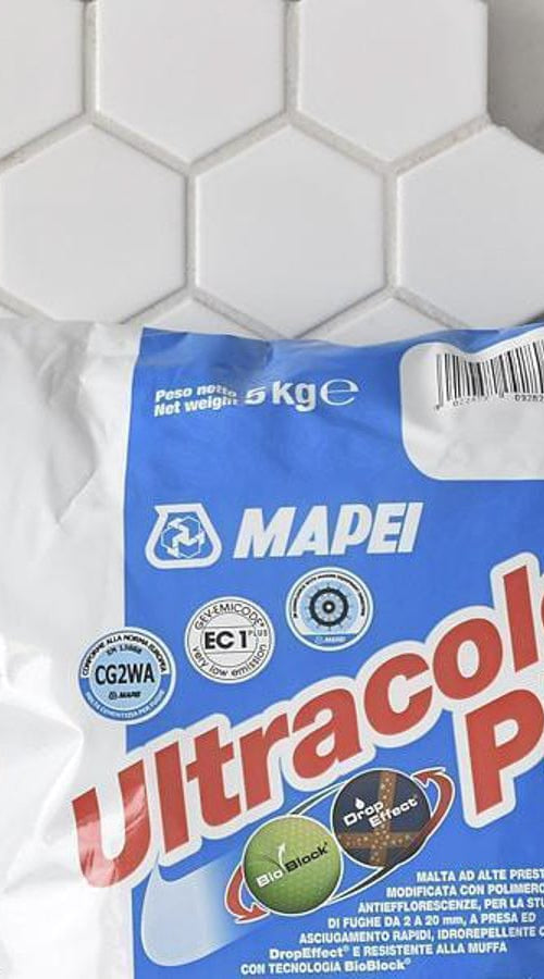 Mapei GROUT Mapei Grout Ultracolor Plus Moon White 5kg Bag