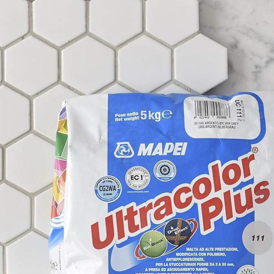Mapei GROUT Mapei Grout Ultracolor Plus Silver Grey 5kg Bag