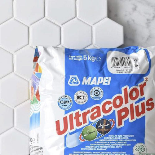 Mapei Grout Ultracolor Plus White 5kg Bag