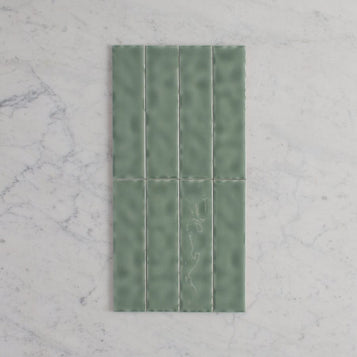 Newport Gloss Mini Subway Jade Green Tile