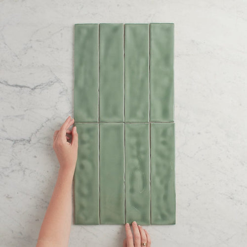 Newport Gloss Subway Jade Green Tile