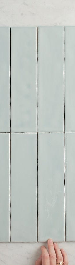 TileCloud TILE Newport Gloss Subway Sky Blue Tile