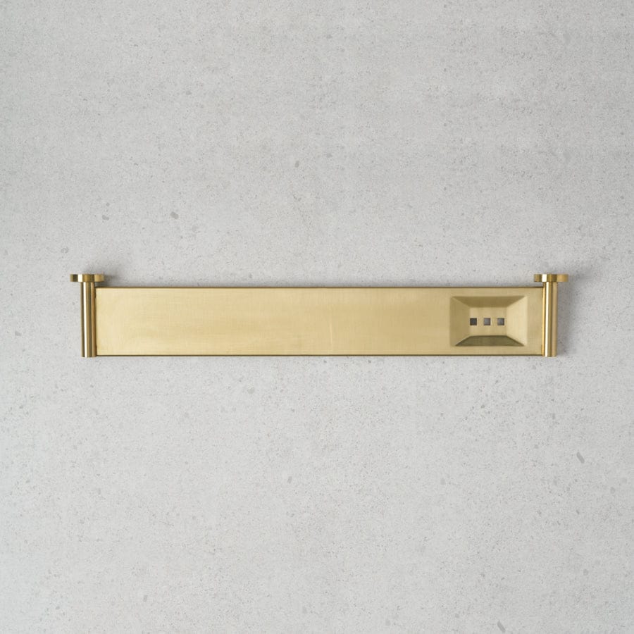 Yabby TAPWARE Shower Shelf Brushed Brass