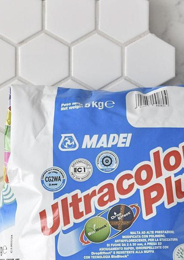 Mapei GROUT Mapei Grout Ultracolor Plus Moon White 5kg Bag