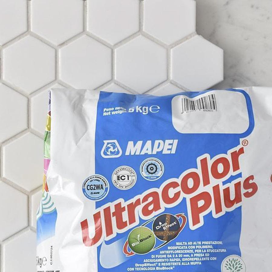 Mapei GROUT Mapei Grout Ultracolor Plus Moon White 5kg Bag