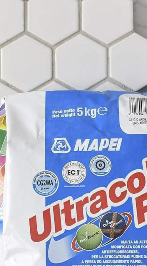 Mapei GROUT Mapei Grout Ultracolor Plus Silver Grey 5kg Bag
