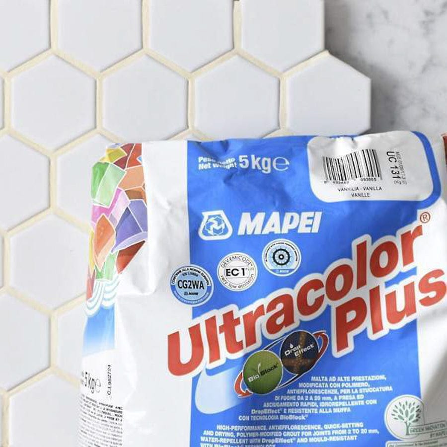 Mapei GROUT Mapei Grout Ultracolor Plus Vanilla 5kg Bag