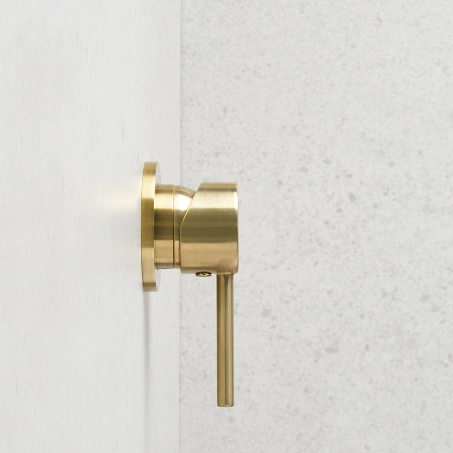 Yabby TAPWARE Wall Mixer Brushed Brass