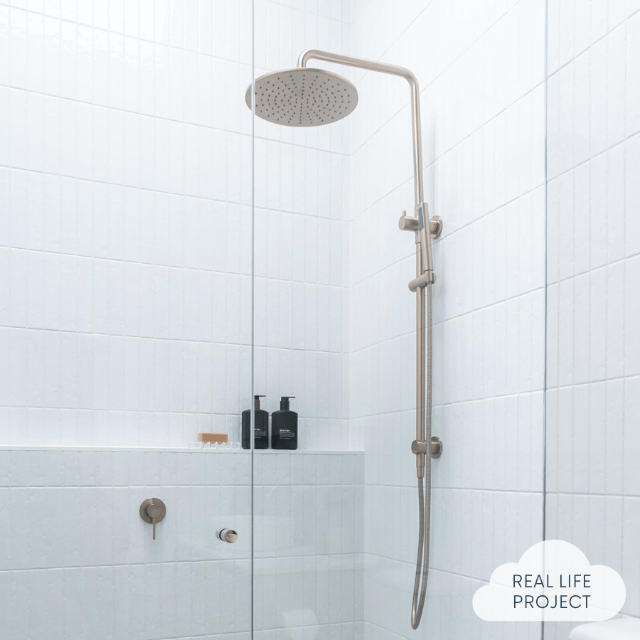 white subway tiles