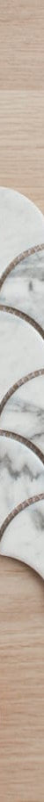 TileCloud TILE Coledale Matte Carrara Look Fishscale Tile