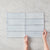 Lennox Head Gloss Blue Pattern Tile