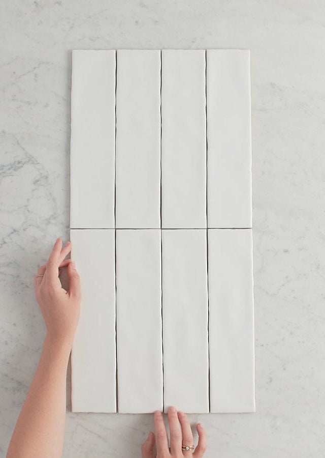 TileCloud TILE Newport Matte Subway White Tile