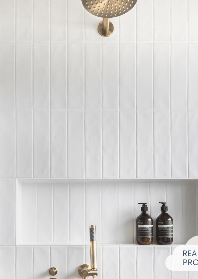 TileCloud TILE Newport Matte Subway White Tile