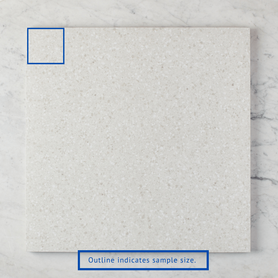 Fina Ceramics TILE Redfern External Terrazzo Look White