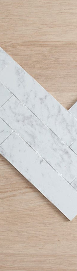 TileCloud TILE Rose Bay Carrara Look Matte Subway Tile