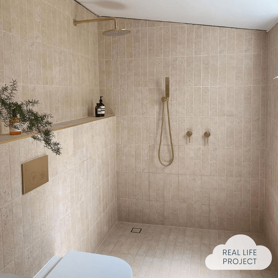 TileCloud TILE Thirroul Travertine Look Matte Subway Tile